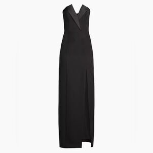 Aiden Maddox tuxedo column gown.